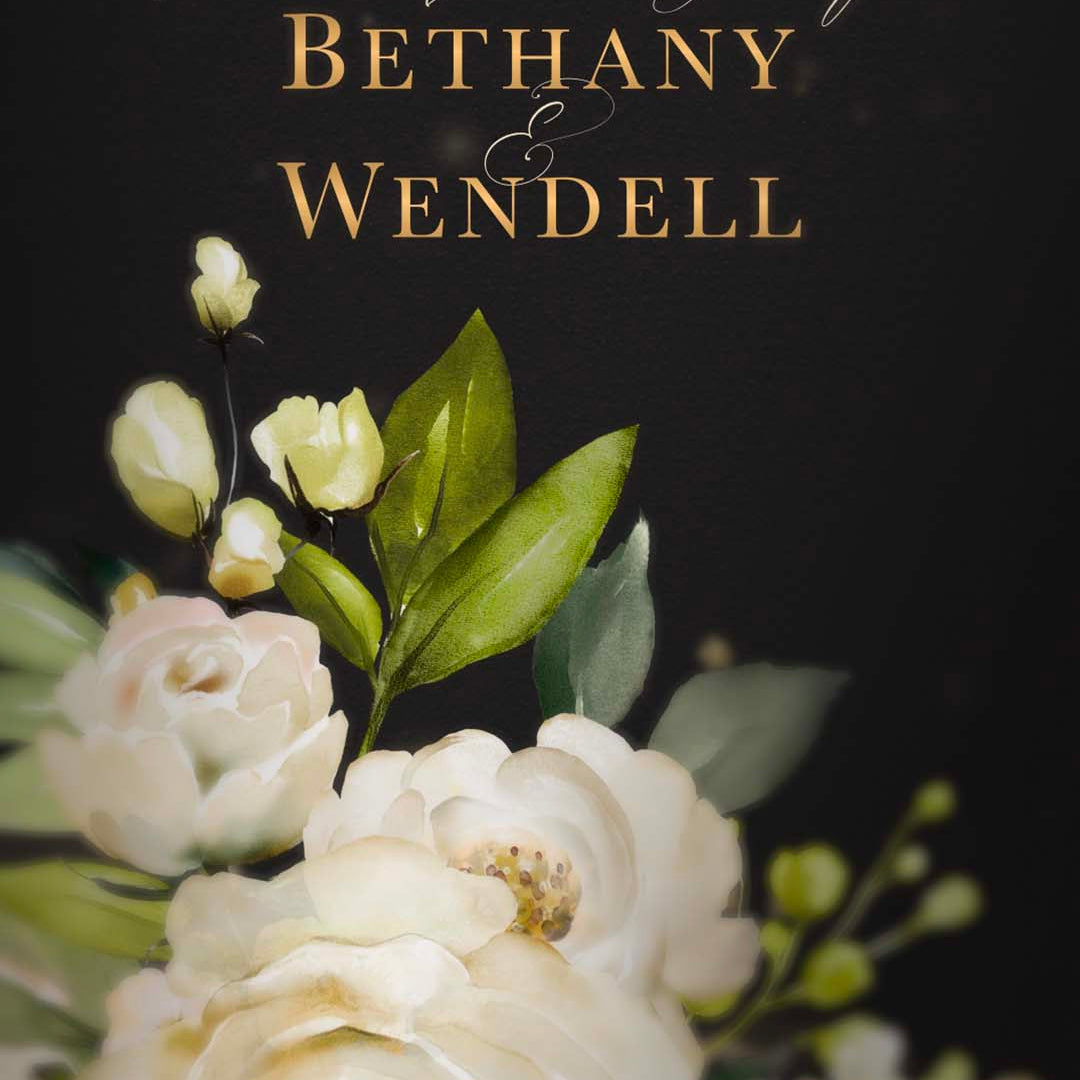 Floral Wedding Invitation