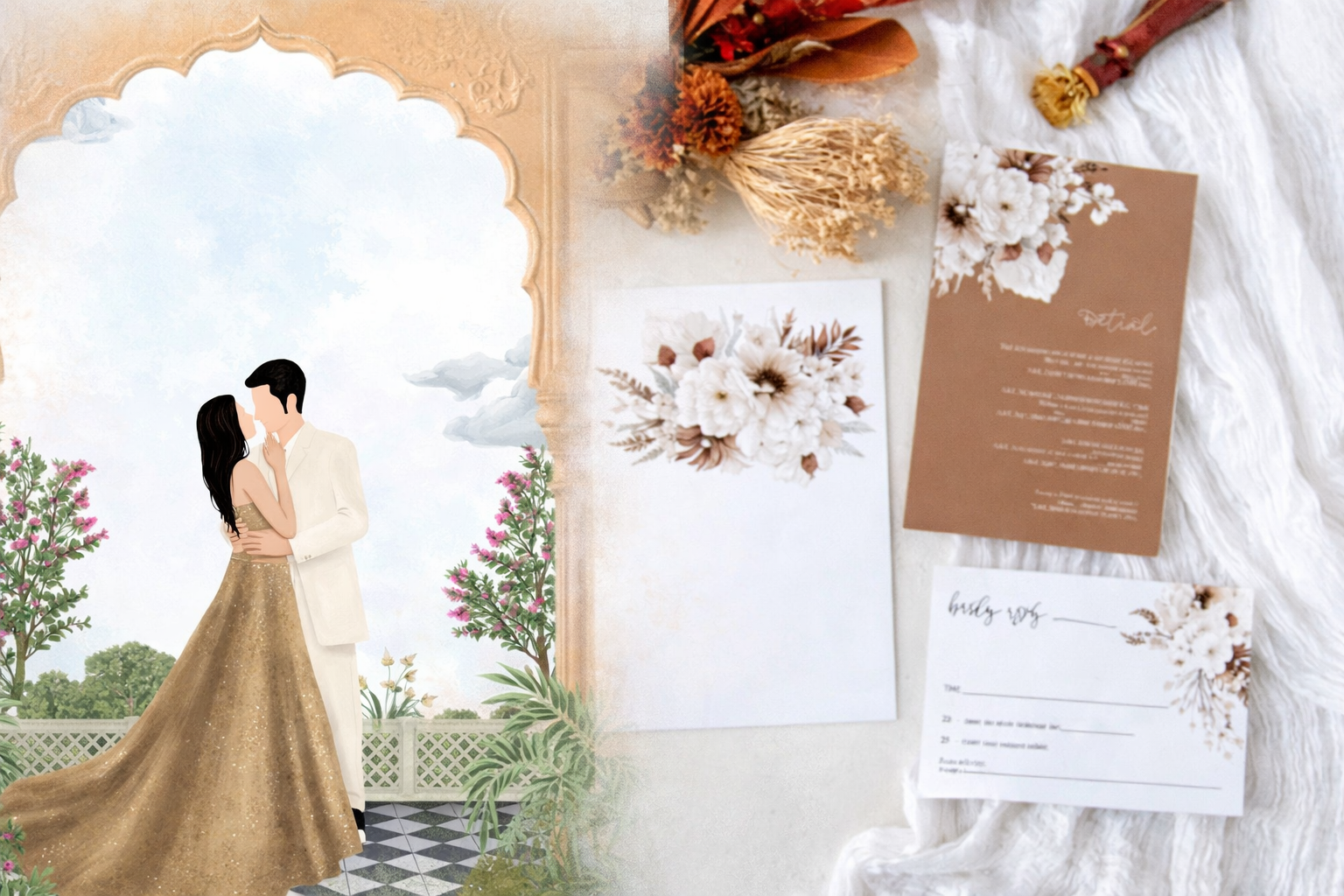 animated wedding invitation